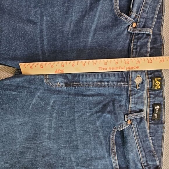 Lee Jeans Men's 42x36 Classic Fit Straight Leg 2006840 Sgene Stretch Fit EUC - Picture 5 of 14